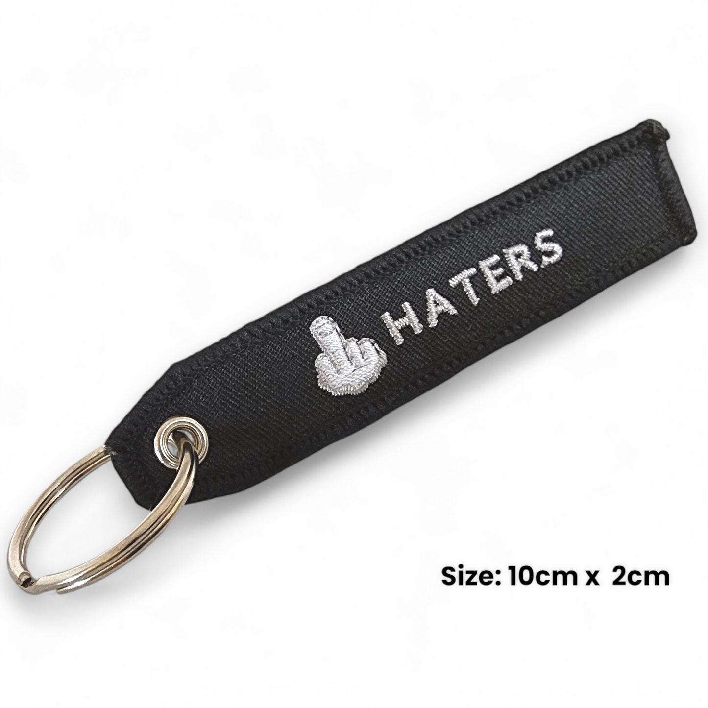 F Haters Keyring