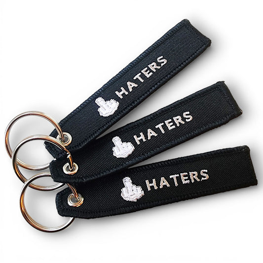 F Haters Keyring